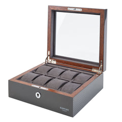 Optic Eight Watch Box - Carbon Fibre L287