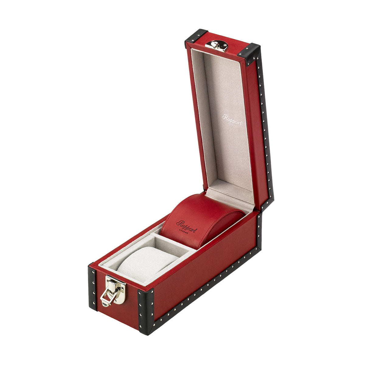 Kensington Two Watch Box - Red L330