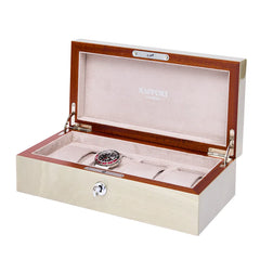 Heritage Chroma Four Watch Box - Grey L409