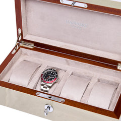 Heritage Chroma Four Watch Box - Grey L409