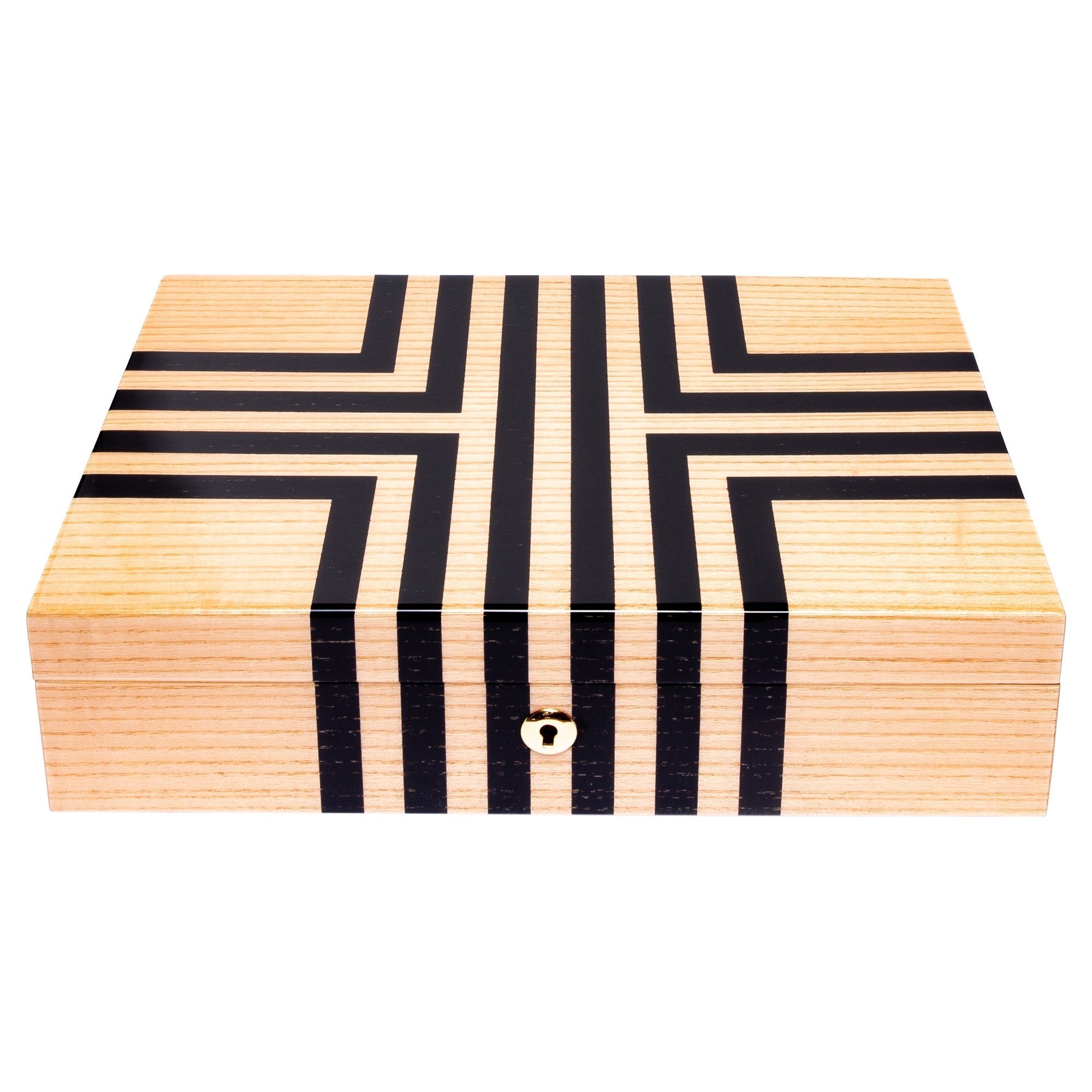 Labyrinth Ten Watch Box - Beige L443