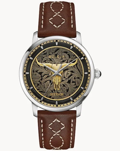 Bulova Longhorn Bulova X Stetson Watch 96A334