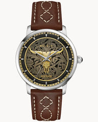 Bulova Longhorn Bulova X Stetson Watch 96A334