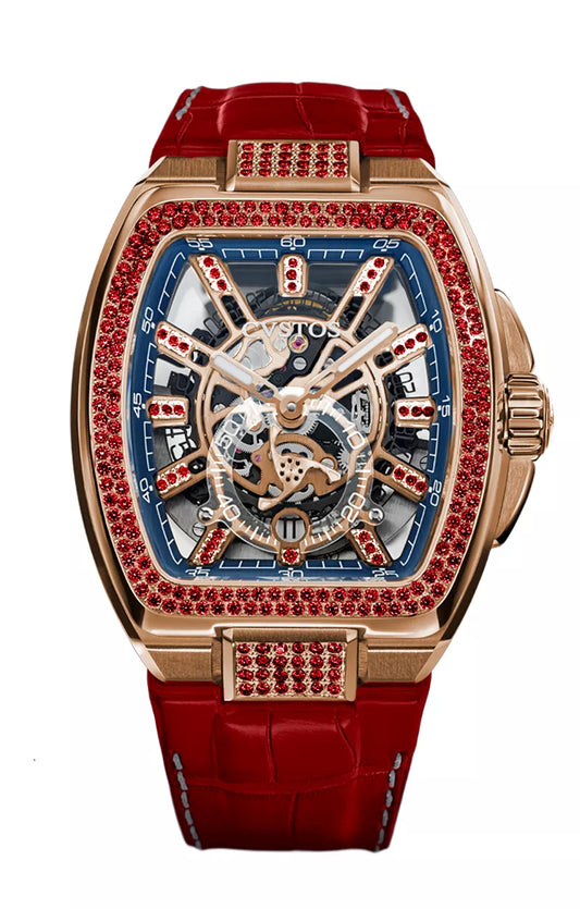 Metropolitan PS 5N Red Gold/SQLT 5N Dial/Rubie F00103.4225003