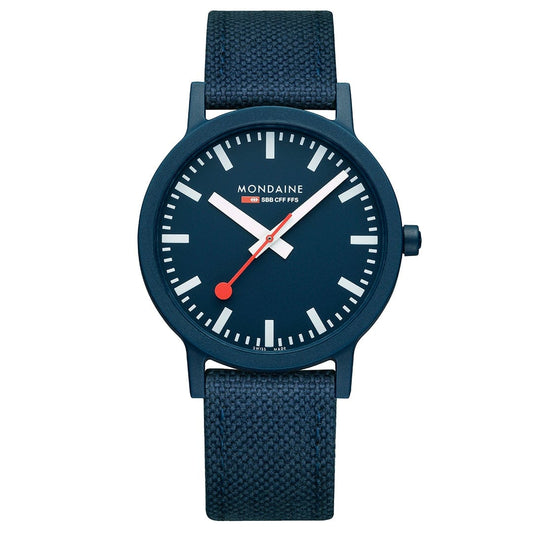 Mondaine essence Deep Blue, 41 mm MS1.41140.LD