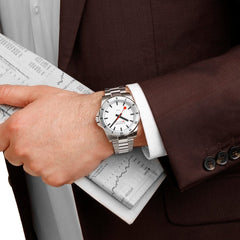 Mondaine Numeri 42 mm, Stainless Steel MSN.4211B.SK