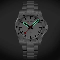 Mondaine Numeri 42 mm, Stainless Steel MSN.4211B.SK