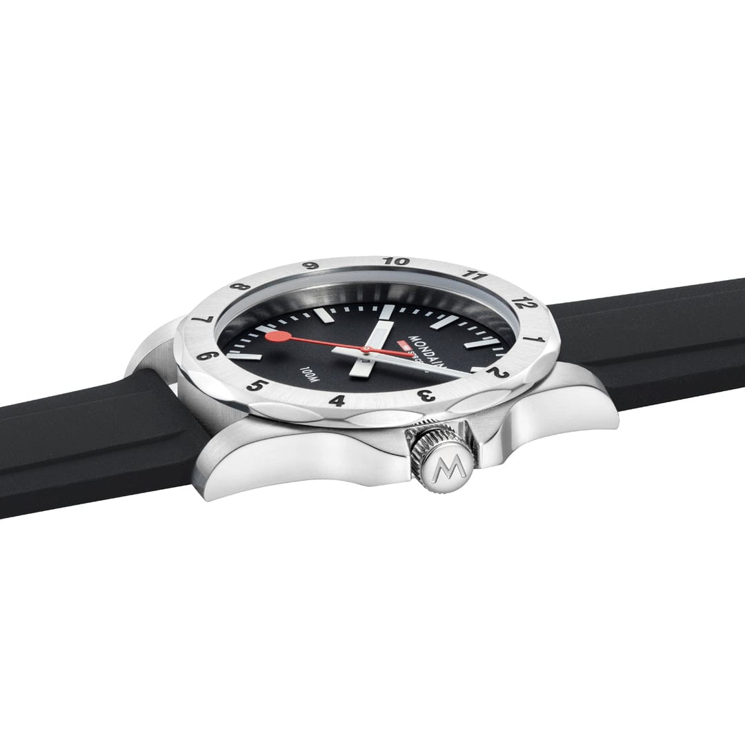 Mondaine Numeri 42 mm, Silicone Rubber MSN.42120.RB