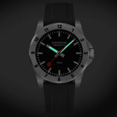 Mondaine Numeri 42 mm, Silicone Rubber MSN.42120.RB