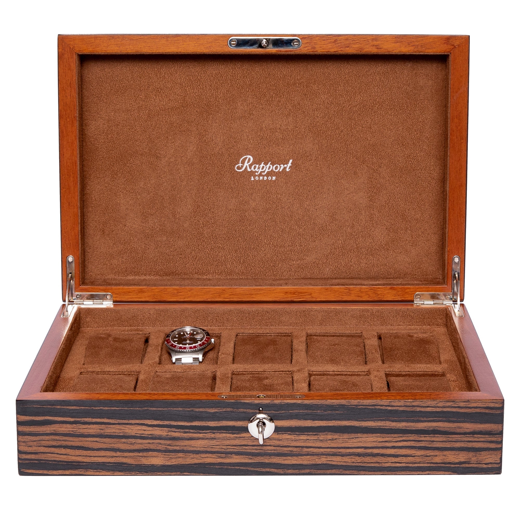 Heritage Ten Watch Box -  Macassar L273