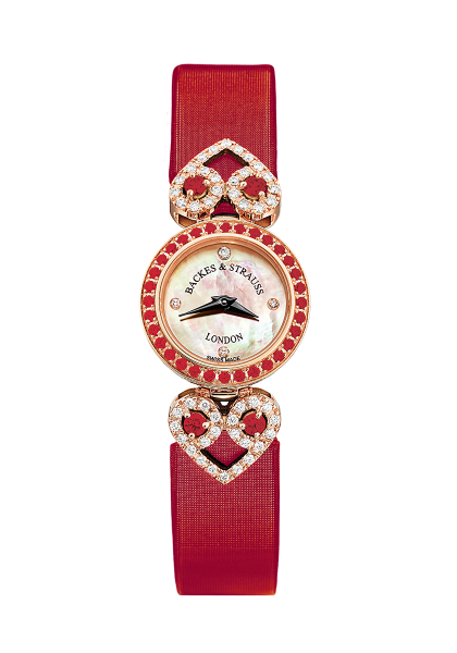 Backes & Strauss Miss Victoria Red Rose Miss.Vic.QZ.RG.RR.W
