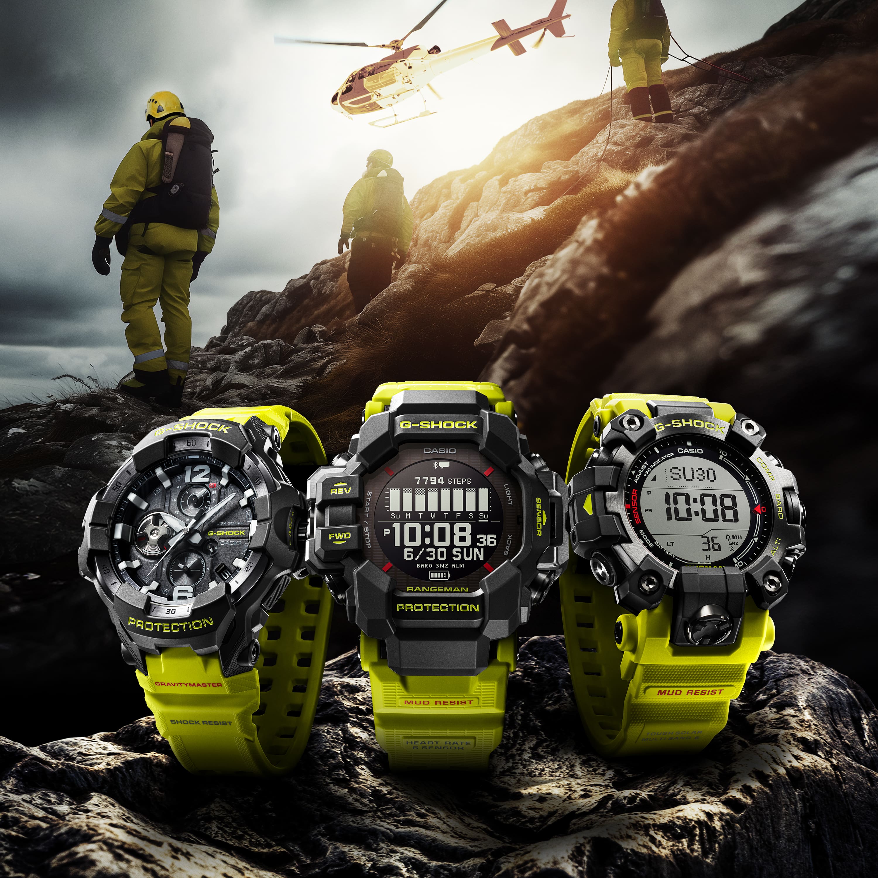 G-Shock GRAVITYMASTER GRB300RY-1A9