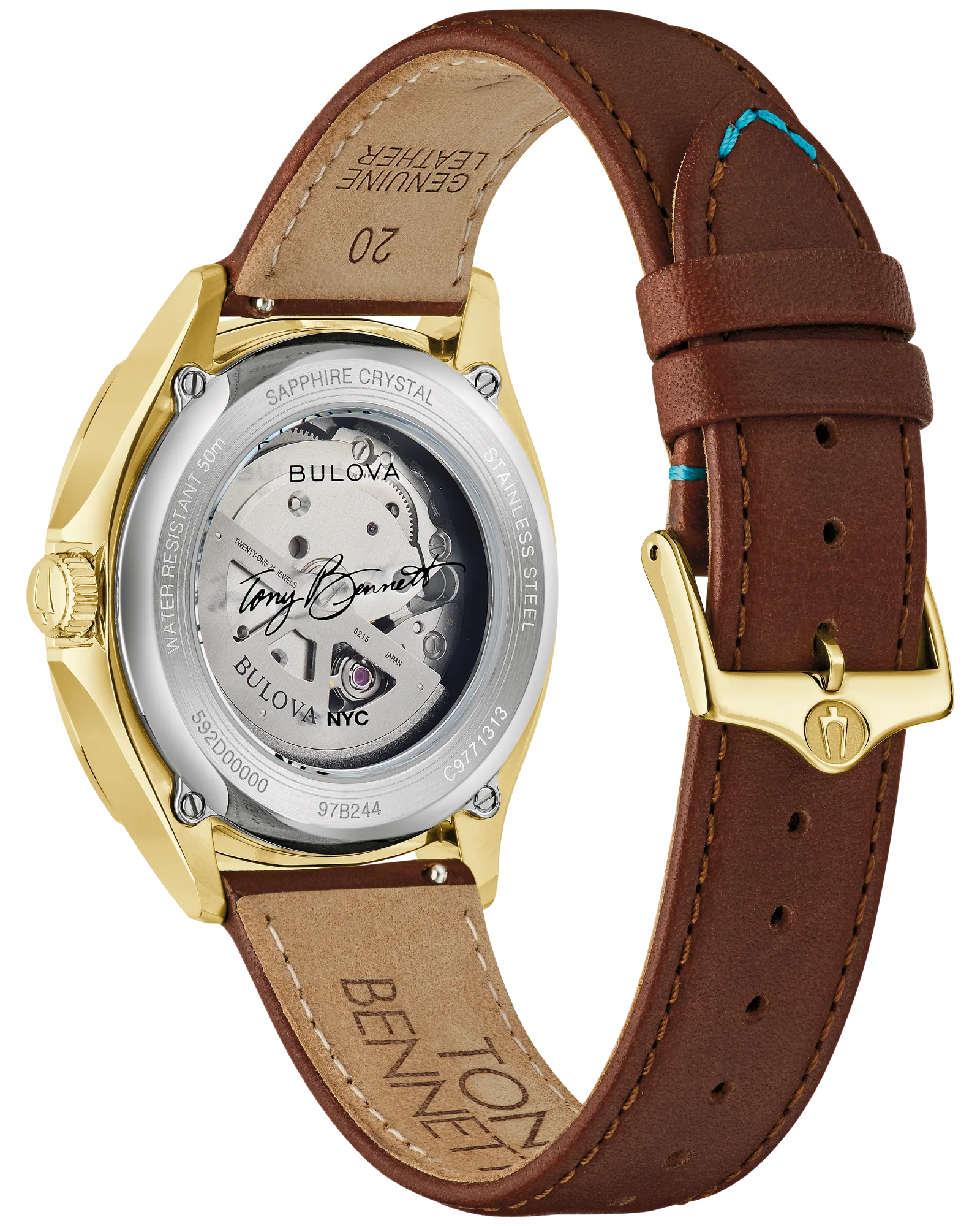 Bulova NYC Tony Bennett Watch 97B244