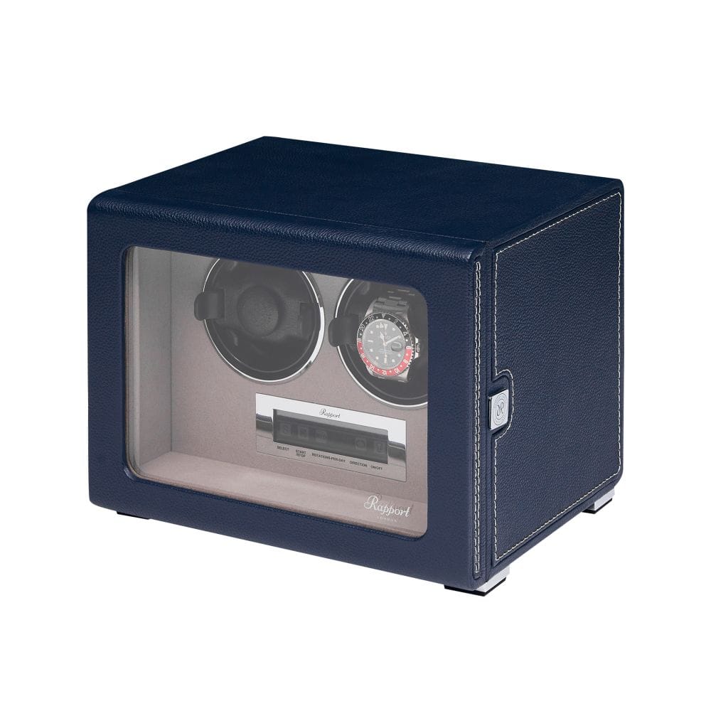 Quantum Duo Watch Winder - Navy W632