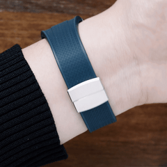 Navy CTS Rubber Strap for Tissot PRX