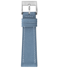 Pastel Blue Nubuck Slim Strap