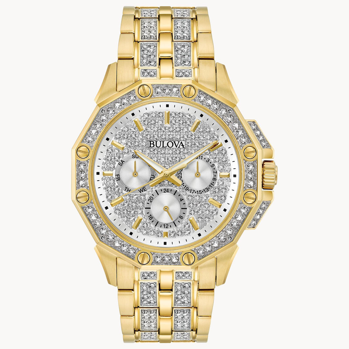 Bulova Crystal Watch 98C126