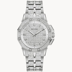 Bulova Crystal Watch 96L305