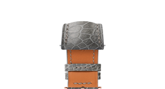 Serpentine Ostrich Leg Signature Strap