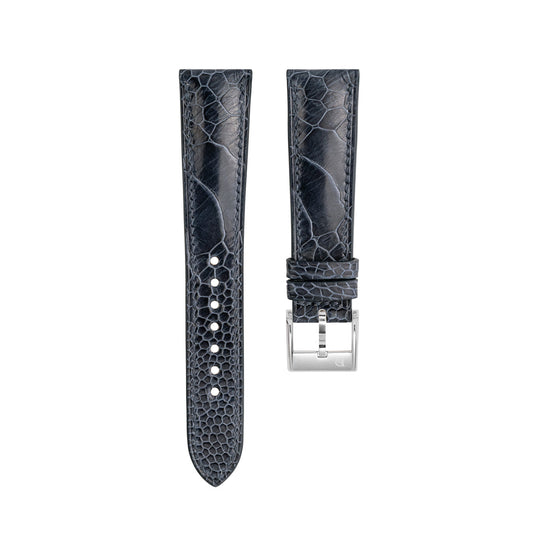 Delugs Blue Jean Ostrich Leg Signature Strap