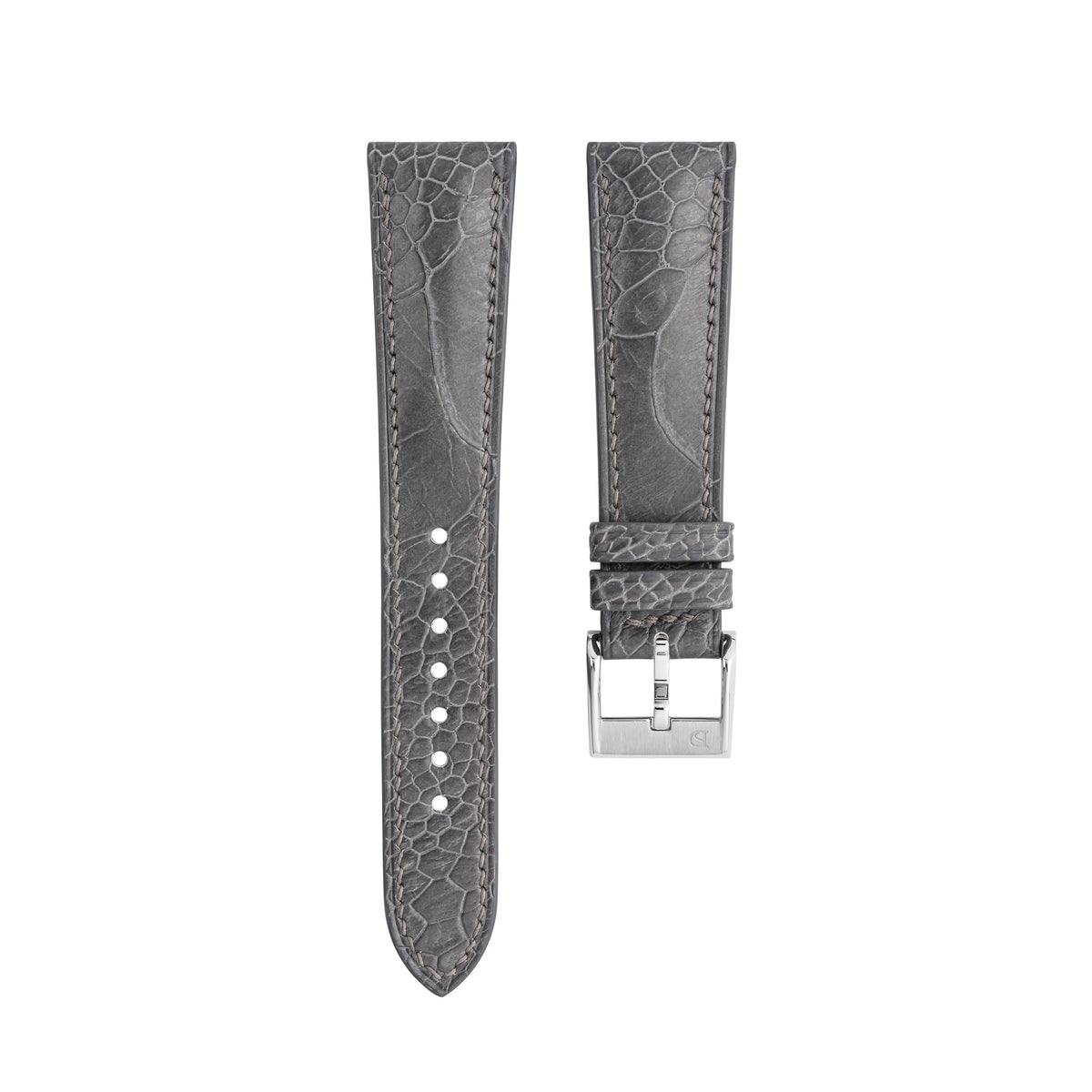 Serpentine Ostrich Leg Signature Strap