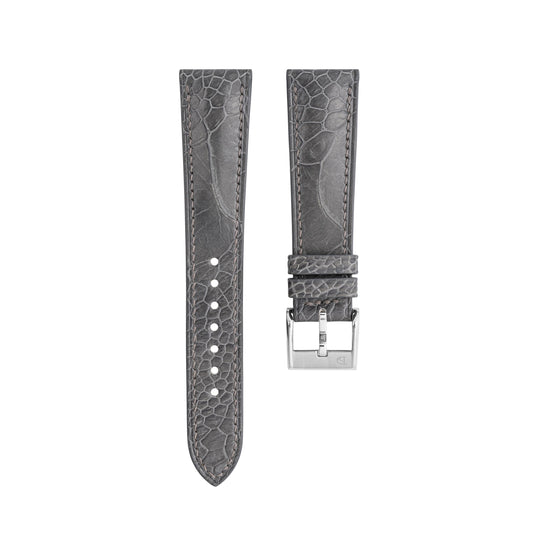 Serpentine Ostrich Leg Signature Strap