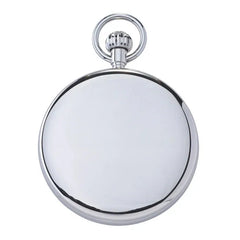 Mechanical Open Face Pocket Watch - Ice Blue PW17
