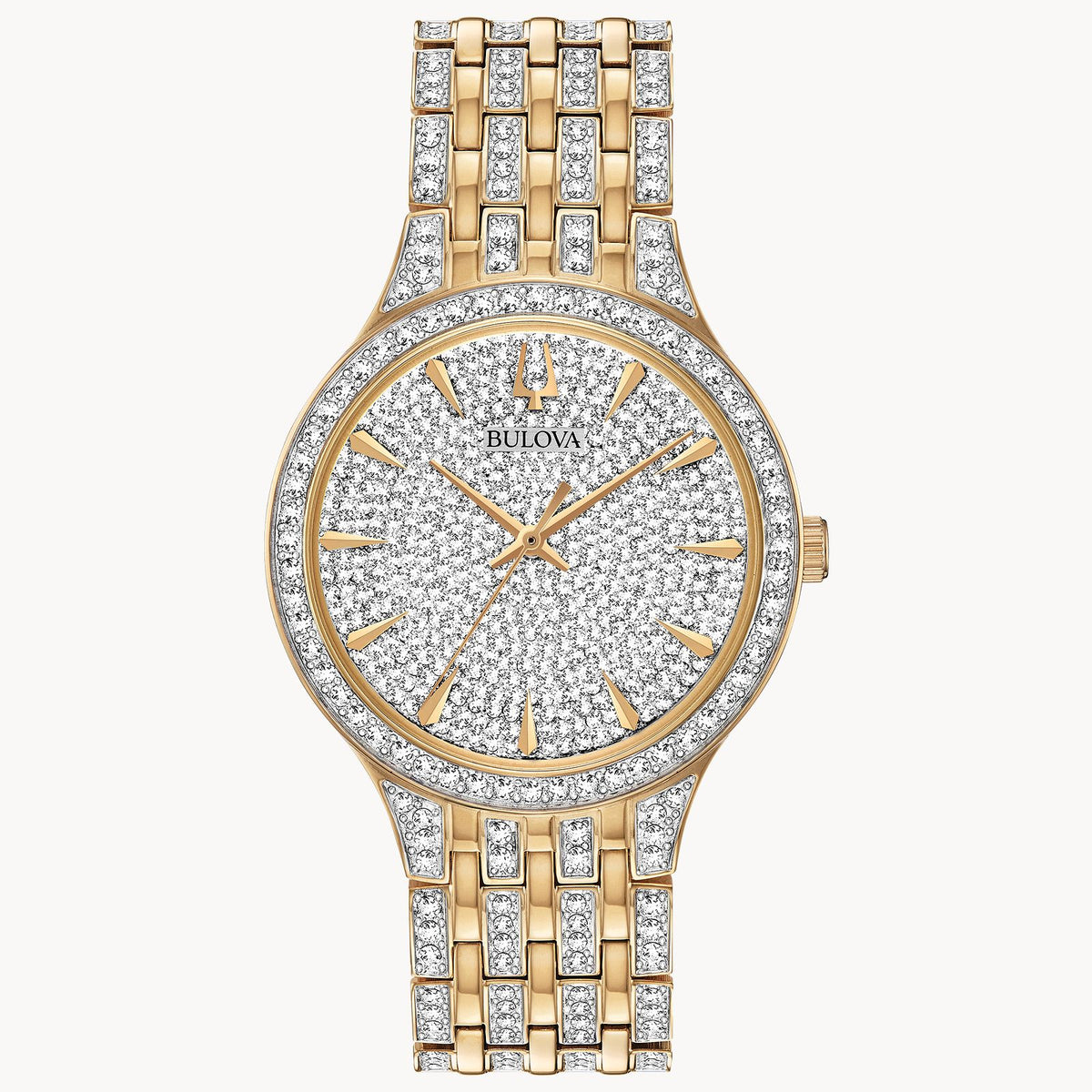 Bulova Crystal Watch 98A229