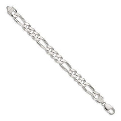 Sterling Silver 10.75mm Figaro Chain QFG300-9