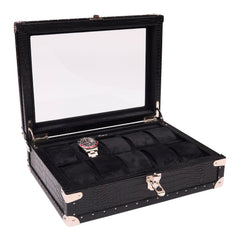 Brompton Optic Watch Box - Black L282