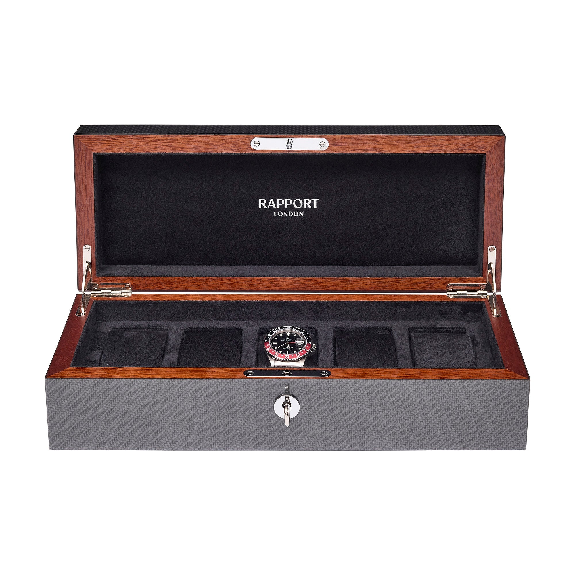 Carbon Fibre Five Watch Box L284