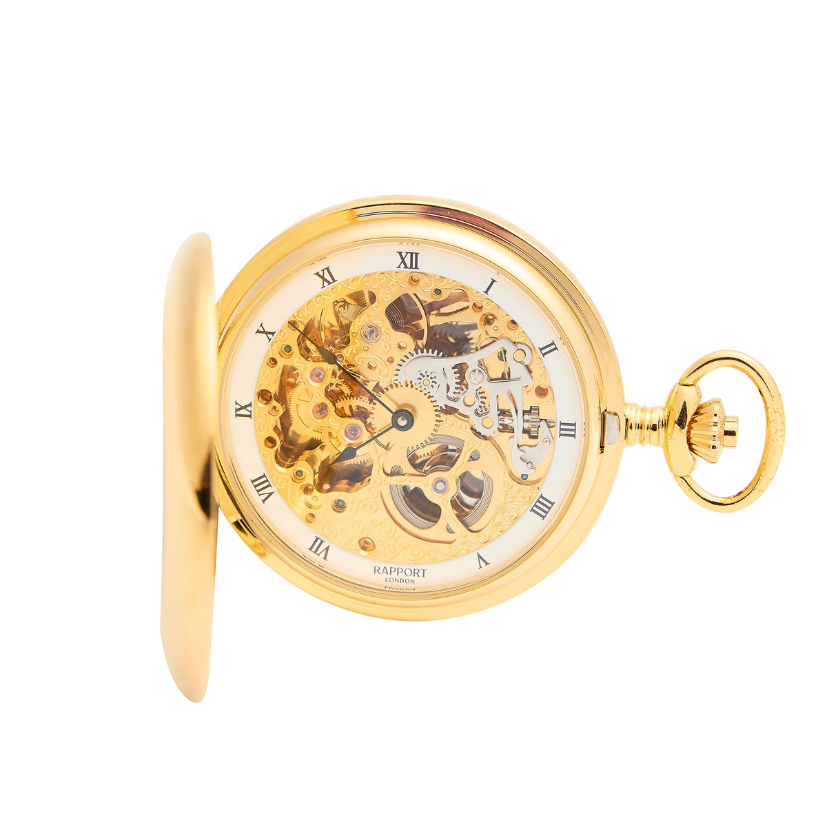 Double Hunter Pocket Watch - Gold