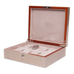 Heritage Chroma Eight Watch Box - Grey L416