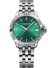 Tango Ladies Quartz Sunrayed Green Dial Bracelet Watch, 30mm 5960-ST-52051