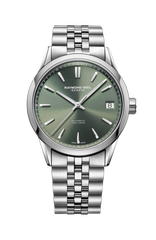Raymond Weil Freelancer Date 40 mm, green dial 2741-ST-52001