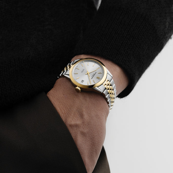 Raymond Weil Freelancer Date 40 mm, cream dial 2741-STP-64001