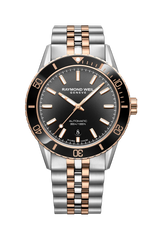 Freelancer Men's Diver Black Dial Rubber Strap Watch, 42.5mm 2775-SR1-20051