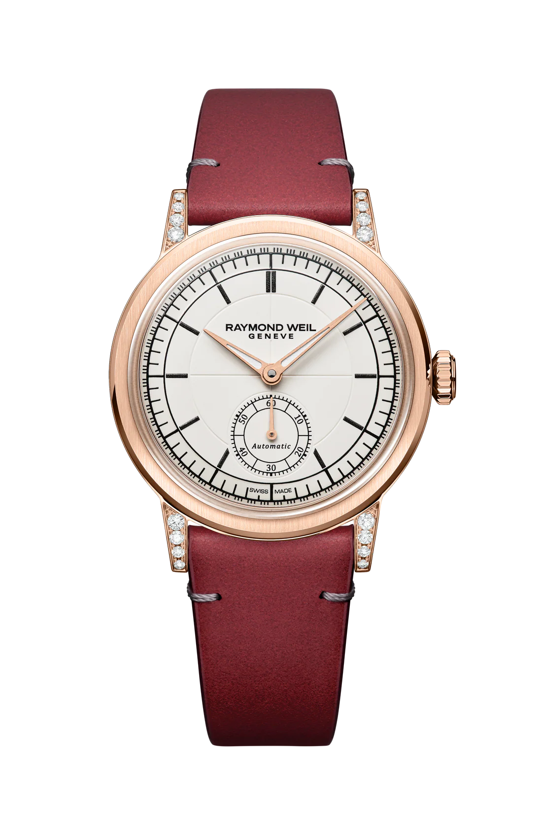 Millesime Automatic Small Seconds Diamonds Watch, 35mm 2130-C5S-64001