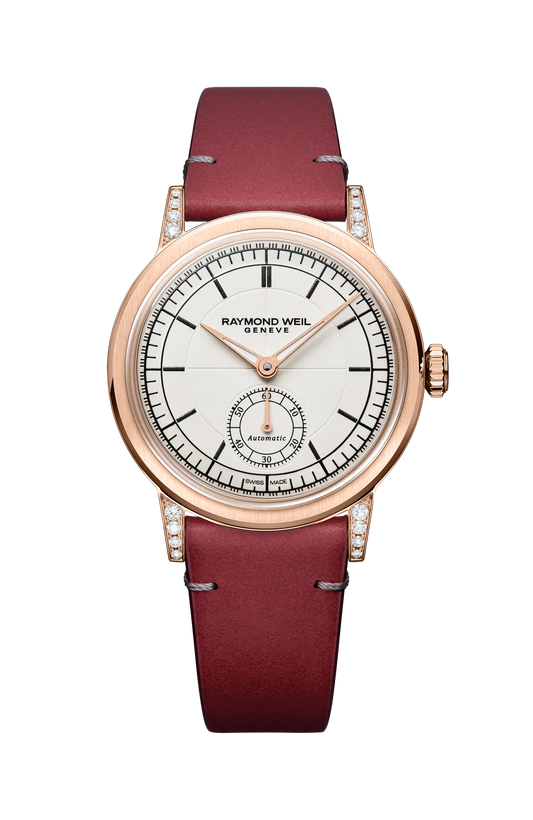 Millesime Automatic Small Seconds Diamonds Watch, 35mm 2130-C5S-64001