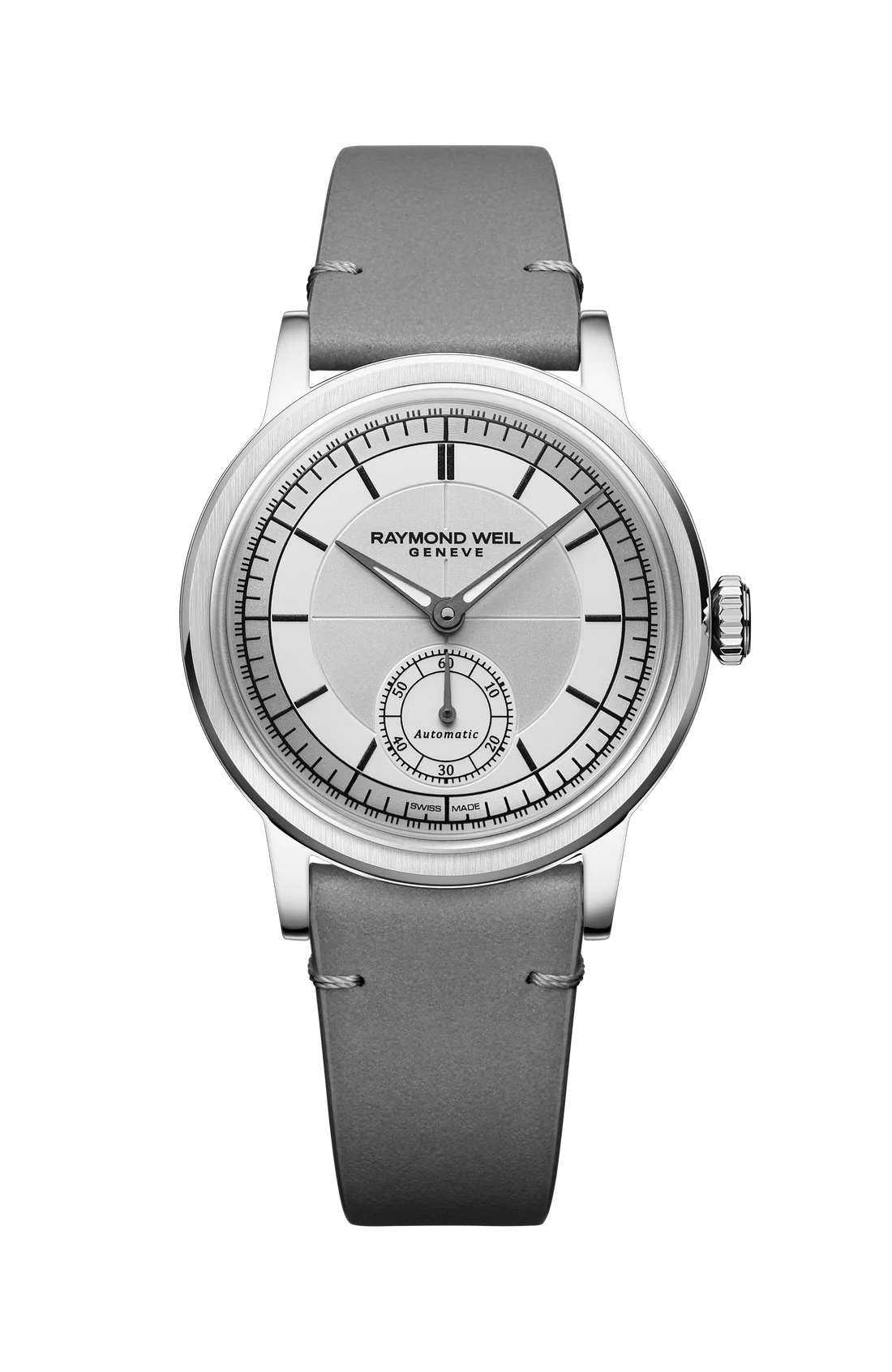 Millesime Automatic Small Seconds Silver Dial Watch, 35mm 2130-STC-65001