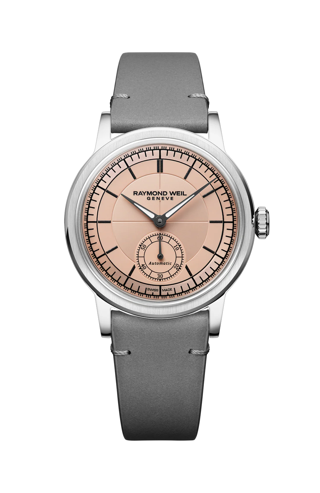 Millesime Automatic Small Seconds Salmon Dial Watch, 35mm 2130-STC-80001