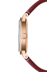 Millesime Automatic Central Seconds Red Grape Dial Watch, 39 mm 2925-PC5-45001