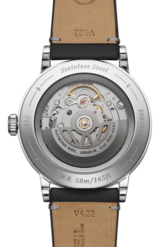 Raymond Weil Millesime Small Seconds 39 mm, champagne dial 2930-STC-11001
