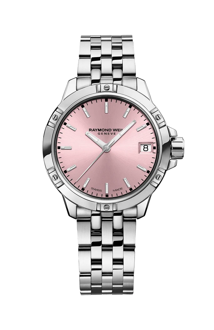 Tango Ladies Quartz Pink Dial Bracelet Watch, 30mm 5960-ST-80001