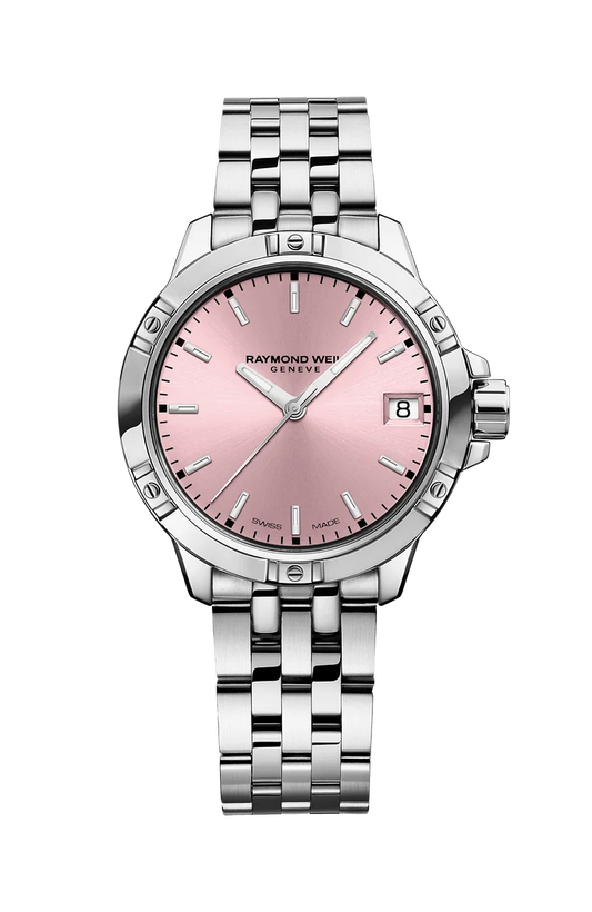 Tango Ladies Quartz Pink Dial Bracelet Watch, 30mm 5960-ST-80001