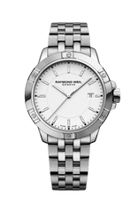 Tango Classic Men's Quartz White Dial Bracelet Watch, 41mm 8160-ST-30041