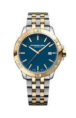 Tango Men's Quartz Blue Dial Two-Tone Bracelet Watch, 41mm 8160-STP-50041