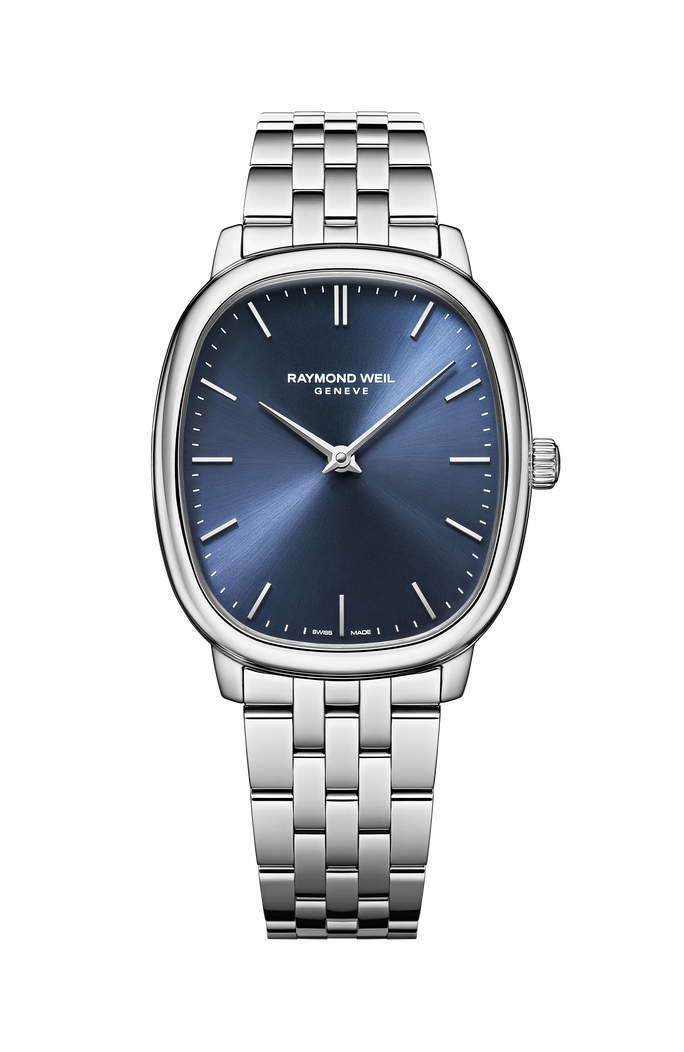 Raymond Weil Toccata Heritage 33 x 38 mm, blue dial 2280-ST-50001