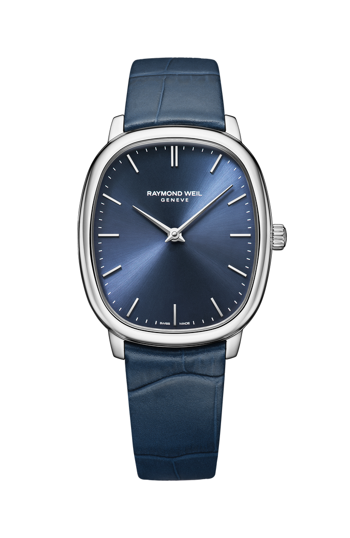 Raymond Weil Toccata Heritage 33 x 38 mm, blue dial 2280-STC-50001