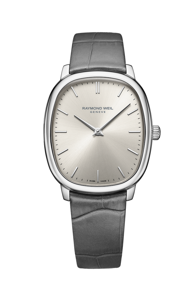 Toccato Heritage 33 x 38 mm, old silver dial